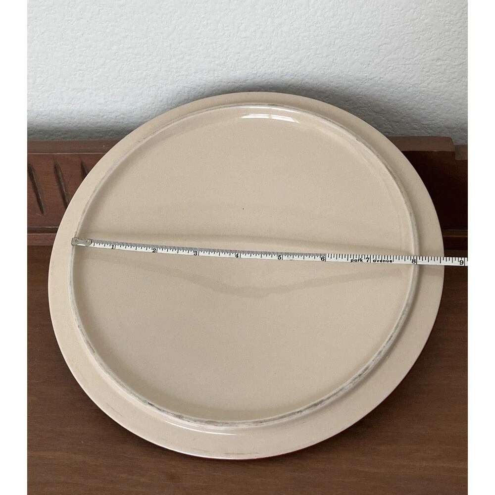 Well Equipped Kitchen Ceramic Dutch Oven Replacement Lid - Cerise Red